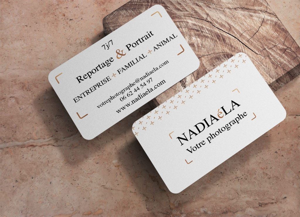 IDENTITE-NADIAELA-CARTE DE VISITE - 1 Noiseau à Paris - Graphiste illustratrice Webdesigner Val de Marne