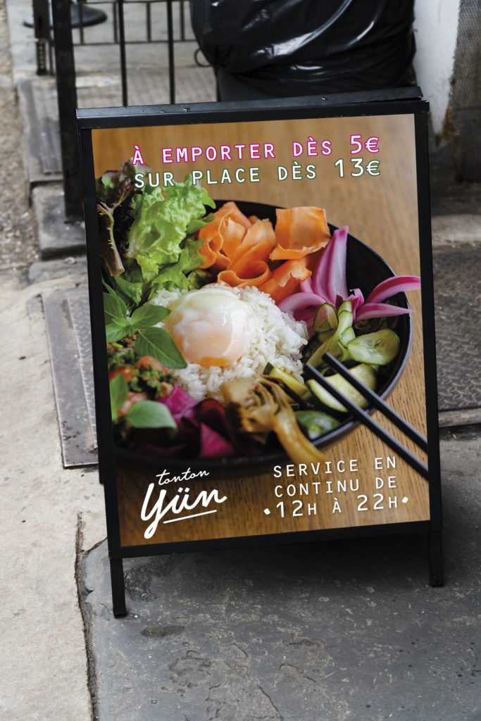 SIGNALETIQUE-YUN-Pannea rue - 1 Noiseau à Paris - Graphiste illustratrice Webdesigner Val de Marne